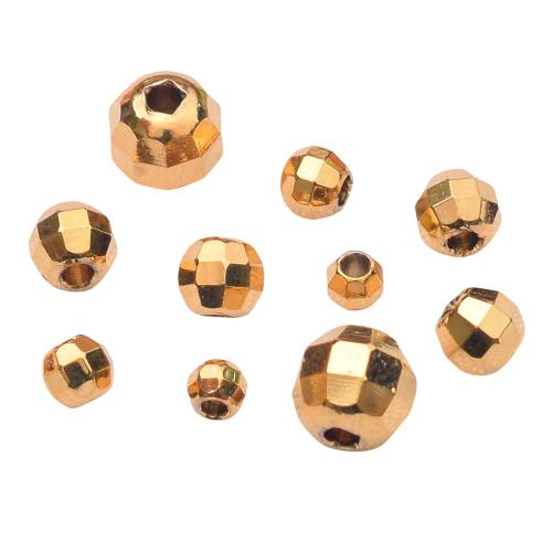 Brass Spacer perle, Mesing, zlatna boja pozlaćen, možete DIY & različite veličine za izbor, nikal, olovo i kadmij besplatno, Približno 100računala/Torba, Prodano By Torba