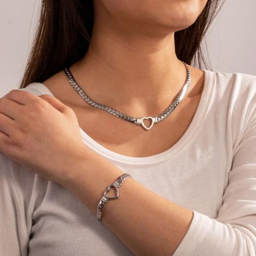 Sieraden Sets, Titanium Staal, verschillende stijlen voor de keuze & voor vrouw, meer kleuren voor de keuze, Verkocht door PC