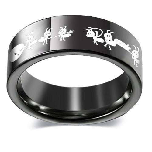 Stainless Steel Finger Ring 304 Stainless Steel hand polished Unisex Sold By PC