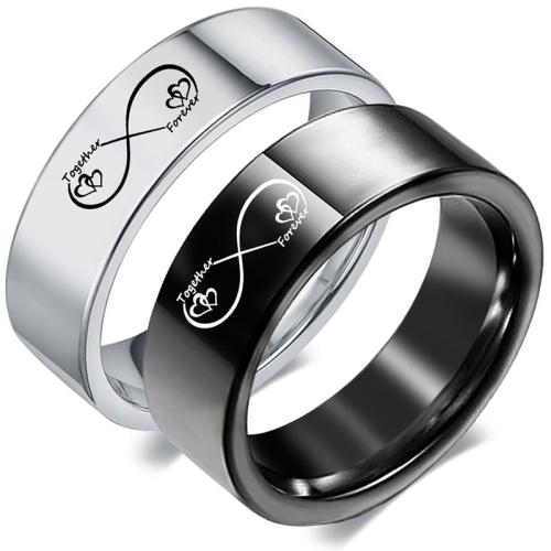 Stainless Steel Finger Ring 304 Stainless Steel hand polished Unisex Sold By PC