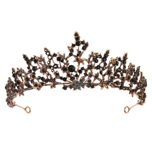 Bridal Tiaras Zinc Alloy fashion jewelry & for woman & with rhinestone Sold By PC