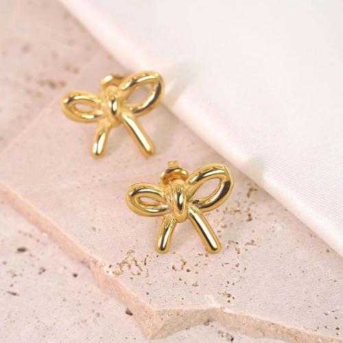 Kobberlegering Stud Earring, forgyldt, for kvinde, flere farver til valg, Solgt af par