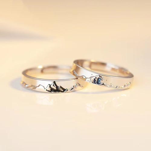 Couple Finger Rings Brass fashion jewelry & Unisex US Ring Sold By PC