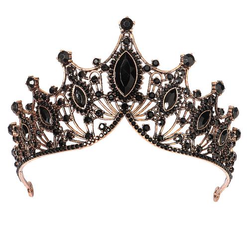 Bridal Tiaras Zinc Alloy fashion jewelry & for woman & with rhinestone Sold By PC