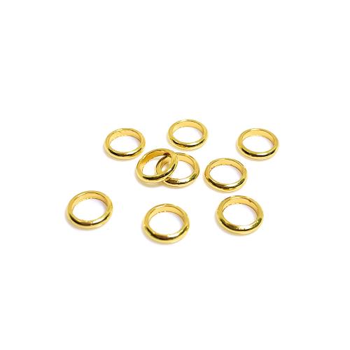 Mässing Länkning ring, Donut, plated, DIY & olika storlek för val, fler färger för val, nickel, bly och kadmium gratis, Ca 100PC/Bag, Säljs av Bag