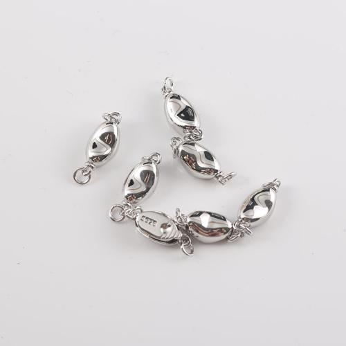 925 Sterling Zilver Clasp, DIY & verschillende grootte voor keus, meer kleuren voor de keuze, Verkocht door PC