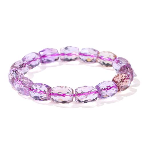 Ametrine Narukvica, ručno izrađen, različitih stilova za izbor & za žene & faceted, Dužina Približno 6.5-8 inčni, Prodano By PC