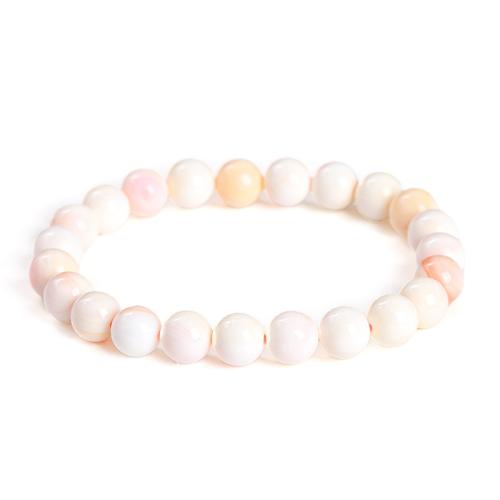 Reine Conch Shell bracelet, Rond, fait à la main, styles différents pour le choix & pour femme, Longueur Environ 6.5-9 pouce, Vendu par PC