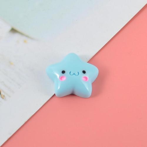 Mobile Phone DIY Decoration Resin Star enamel Sold By Bag