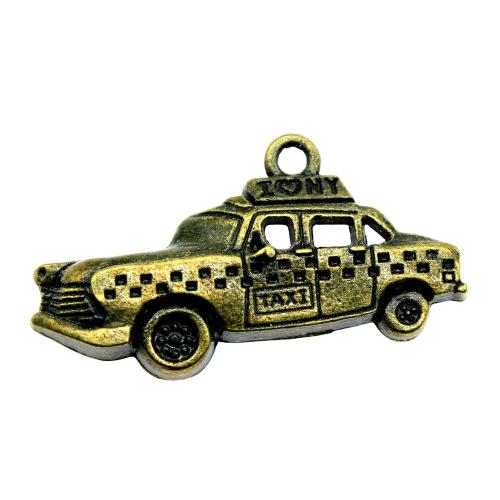 Vehicle Shaped Zinc Alloy Pendants Car plated vintage & fashion jewelry & DIY Sold By PC