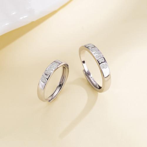 Bague en laiton, bijoux de mode & unisexe, Taille:7, Vendu par PC