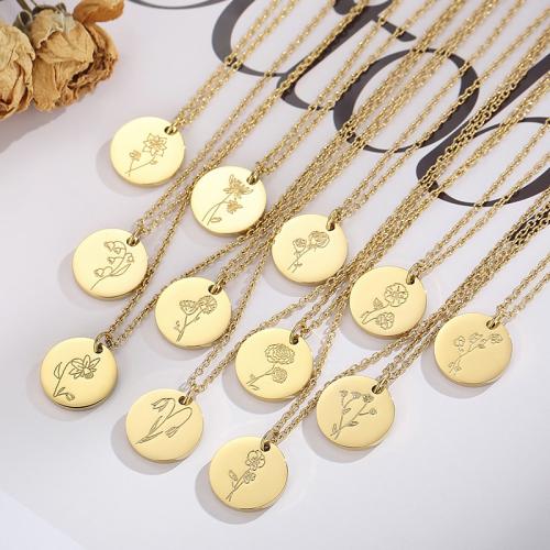 Collier de bijoux en acier inoxydable, Acier inoxydable 304, avec 3cm chaînes de rallonge, bijoux de mode & modèles différents pour le choix & pour femme, Or, Longueur 45 mm, Vendu par PC