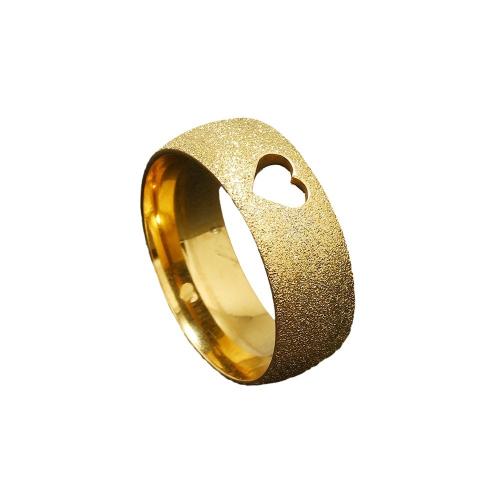 Anillo de dedo de acero inoxidable, acero inoxidable 304, chapado, diverso tamaño para la opción & diferentes estilos para la opción & para mujer, más colores para la opción, Vendido por UD