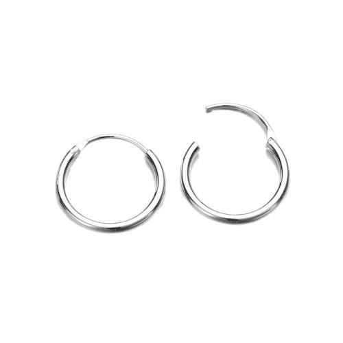 Stainless Steel Lever Terug Earring, 316L roestvrij staal, plated, verschillende grootte voor keus & voor vrouw, meer kleuren voor de keuze, Verkocht door pair