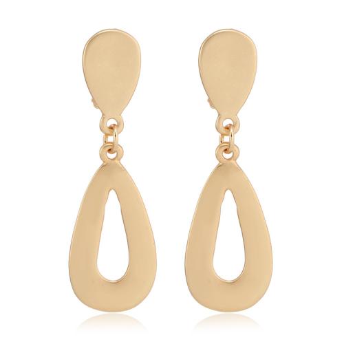 Sinc Alloy Earrings, plátáilte, stíleanna éagsúla do rogha & do bhean, órga, Díolta De réir Péire