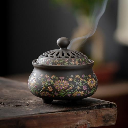 Porcelain Incense Burner handmade for home and office & durable Sold By PC