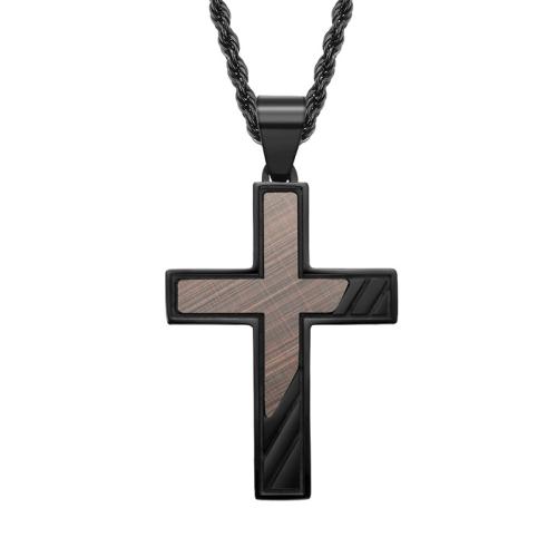 Titanium Steel Pendants plated Unisex  black Sold By PC