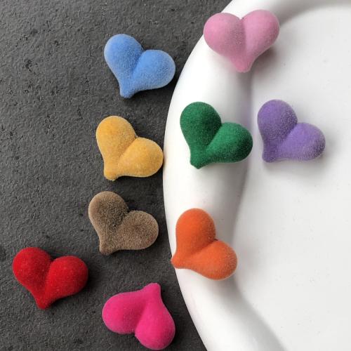 Cellulare Kit fai da te, Floccaggio del tessuto, Cuore, DIY, nessuno, 10PC/borsa, Venduto da borsa