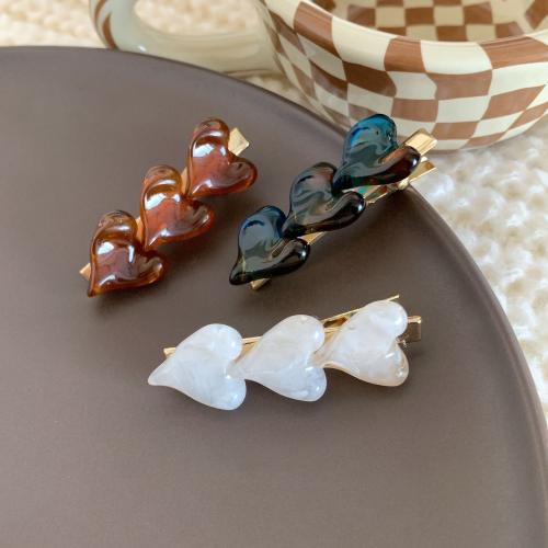 Alligator Hair Clip Plastic with Zinc Alloy handmade for woman Sold By PC