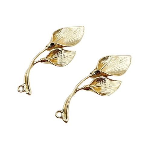 Brass Jewelry Pendants plated DIY golden Sold By Lot