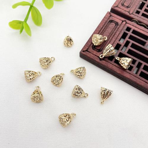 Brass Jewelry Pendants plated DIY golden Sold By Lot