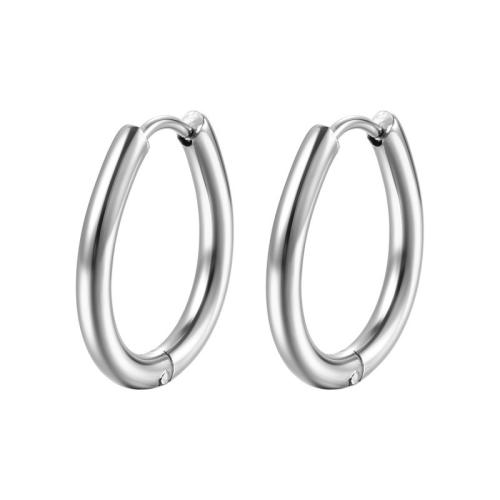 Stainless Steel Lever Terug Earring, 304 roestvrij staal, plated, verschillende grootte voor keus & voor vrouw, meer kleuren voor de keuze, Verkocht door PC