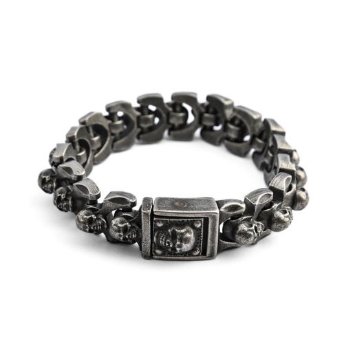 Titanium armbanden, Titanium Staal, gepolijst, Vintage & voor de mens, oorspronkelijke kleur, Verkocht door PC