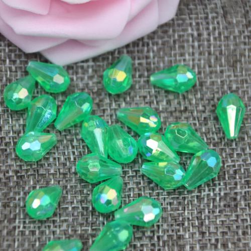 Transparent Acrylic Beads Teardrop DIY Sold By Lot