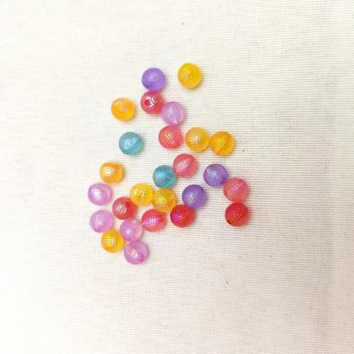 Transparent akryl perler, du kan DIY, flere farver til valg, 8mm, 500G/Lot, Solgt af Lot