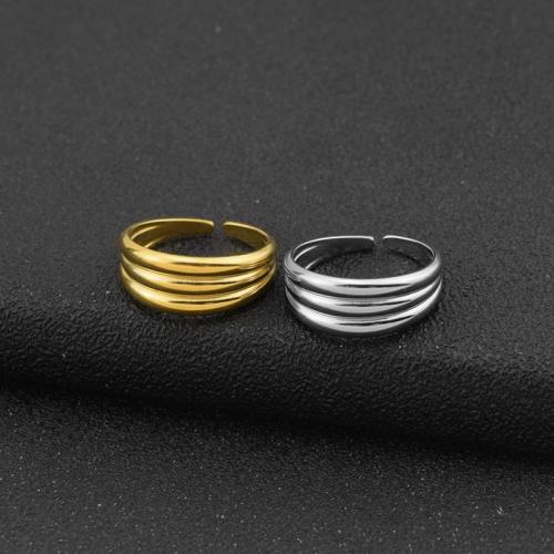 Rostfritt stål Fingerringar, 304 rostfritt stål, mode smycken & Unisex, fler färger för val, Width 8.2 mm, Säljs av PC