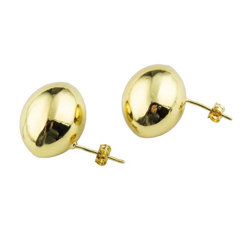 Brass Stud Earring high quality plated fashion jewelry & for woman Sold By Pair