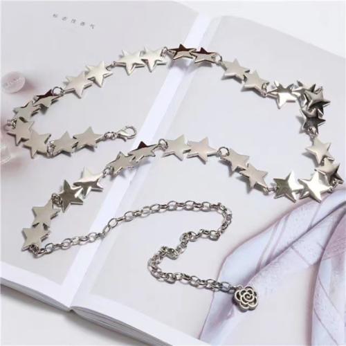 Body Chain Sieraden, Zinc Alloy, voor vrouw, meer kleuren voor de keuze, Lengte 120 cm, Verkocht door PC