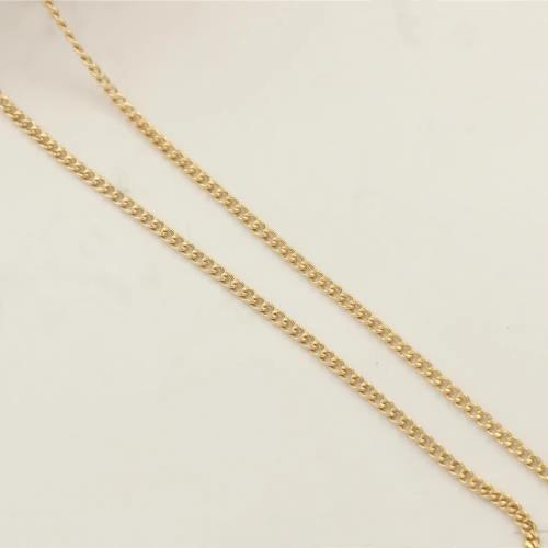 Goud gevulde Ketting Chain, DIY, Verkocht door m