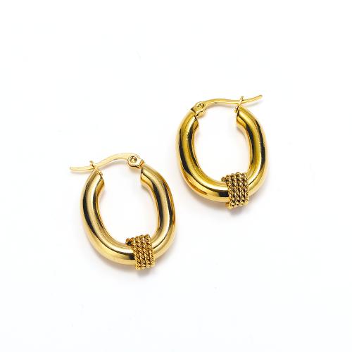 Cruach dhosmálta Lever Back Earring, 304 Cruach dhosmálta, jewelry faisin & do bhean, órga, 28x21mm, Díolta De réir Péire