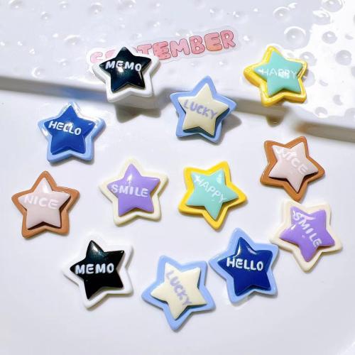 Mobile Phone DIY Decoration Resin Star Sold By PC