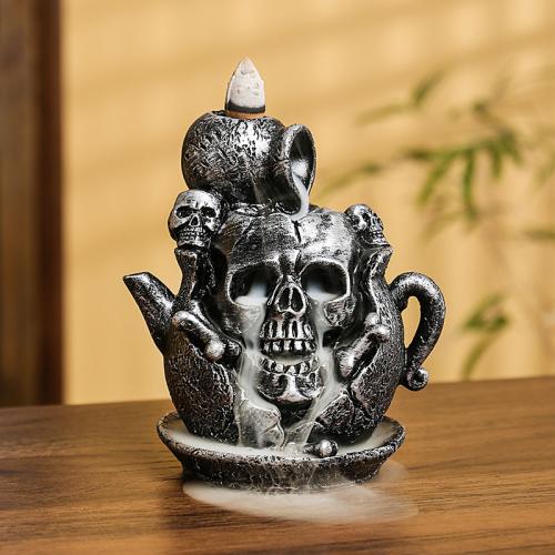 Backflow Incense Burner Resin half handmade for home and office & durable Sold By PC