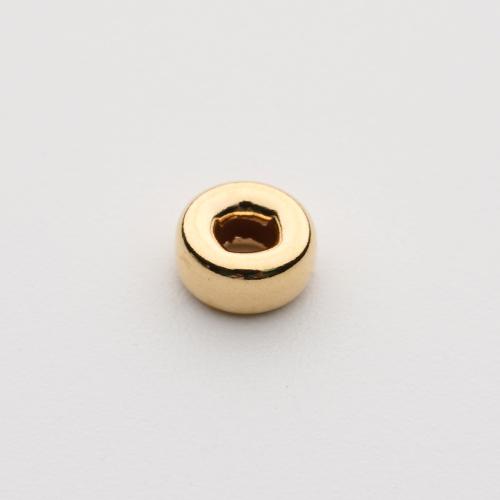 18K guld Bead, DIY, Säljs av PC