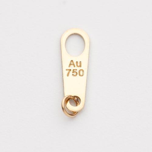 or 18K Chaine d'extension avec breloque goutte, DIY, plus de couleurs à choisir, Vendu par PC