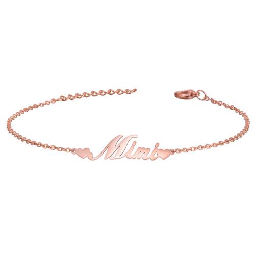 Edelstahl Schmuck Armband, 304 Edelstahl, mit Verlängerungskettchen von 5cm, plattiert, für Frau, keine, Länge 15 cm, verkauft von PC