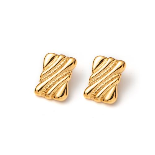 Brass Stud Earring fashion jewelry & for woman Sold By Pair