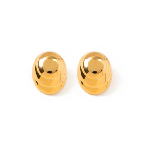 Brass Stud Earring fashion jewelry & for woman Sold By Pair