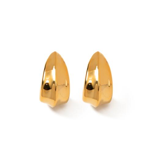 Brass Stud Earring fashion jewelry & for woman Sold By Pair