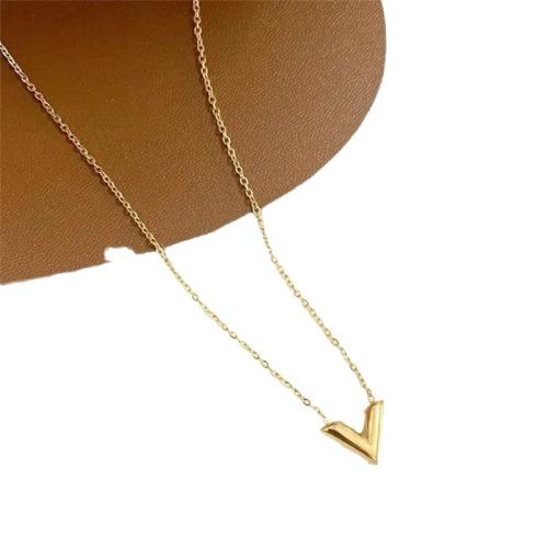 Jewelry Cruach dhosmálta muince, 304 Cruach dhosmálta, le Cruach Tíotáiniam, le 5cm slabhra extender, plátáilte, do bhean, órga, Fad 40 cm, Díolta De réir PC