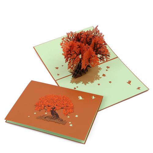 Greeting Card Paper handmade 3D effect Sold By PC