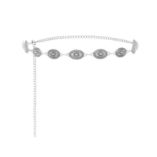 Body Chain Smycken, Zink Alloy, mode smycken & Unisex, fler färger för val, Längd 22.4 inch, Säljs av PC