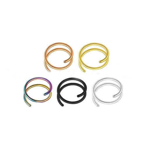 Gioielleria da Piercing naso in acciaio inox, 304 acciaio inox, placcato, unisex & formato differente per scelta, nessuno, Venduto da PC