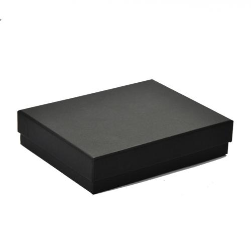 Caja Regalo, Kraft, con Esponja, estampado en caliente, Portátil & Polvo & multifuncional & diverso tamaño para la opción & diferentes estilos para la opción, Negro, Vendido por UD