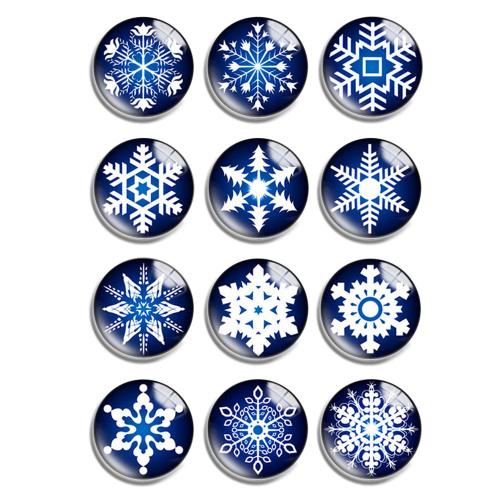 Glass Cabochons with Resin Flat Round DIY Sold By Lot