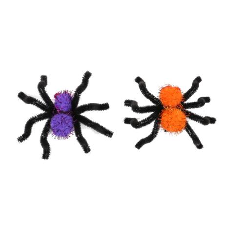 Jern Beak Clip, med Caddice, Spider, Halloween Design & for kvinde, flere farver til valg, 100x80mm, Solgt af PC