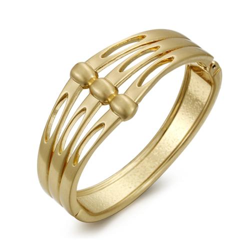 Zinc Alloy Bangle Smykker, forgyldt, for kvinde, flere farver til valg, Solgt af PC